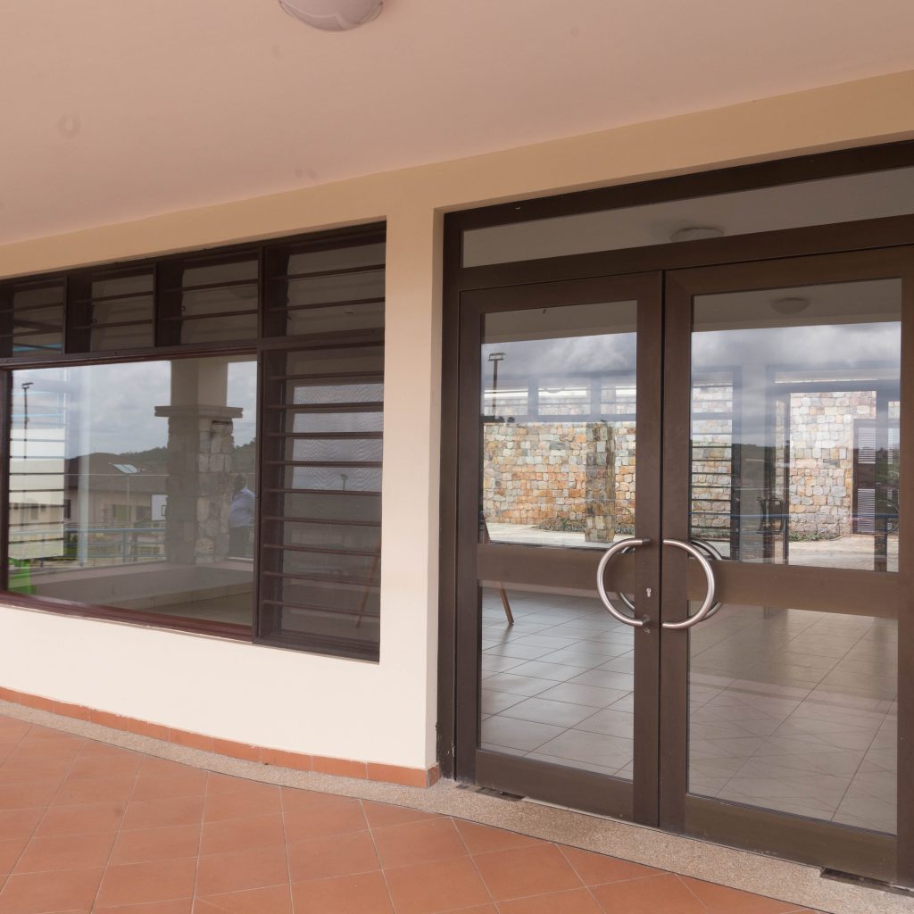Aluminium windows and doors